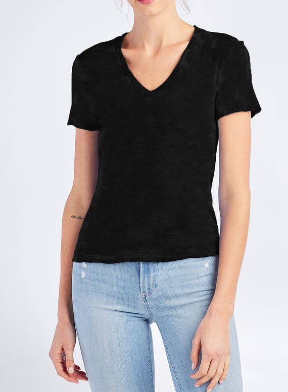 Basically V Neck Tee